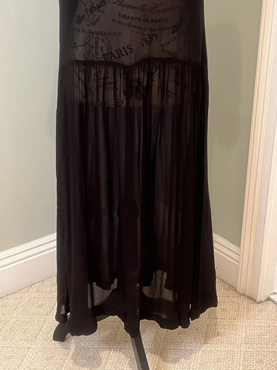 Kimchi Blue Black Sheer Dress | Size M | MIDI | Excellent Condition - Picture 9 of 17